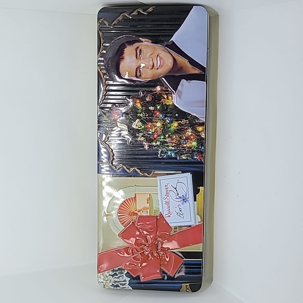 Elvis Presley Russell Stober Collectible Tin 2003